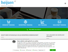 Tablet Screenshot of heijsen.nl
